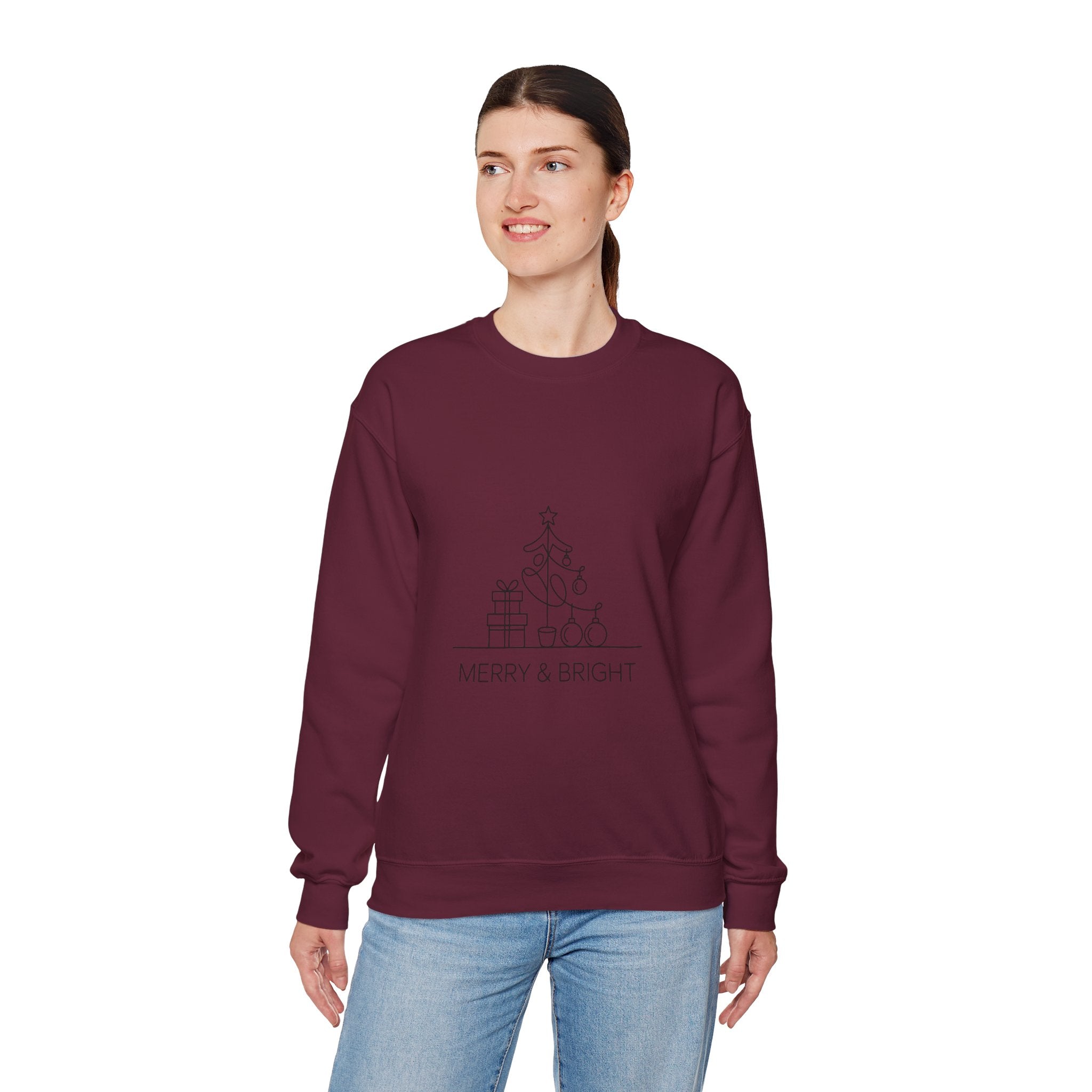 Merry & Bright Holiday Sweatshirt