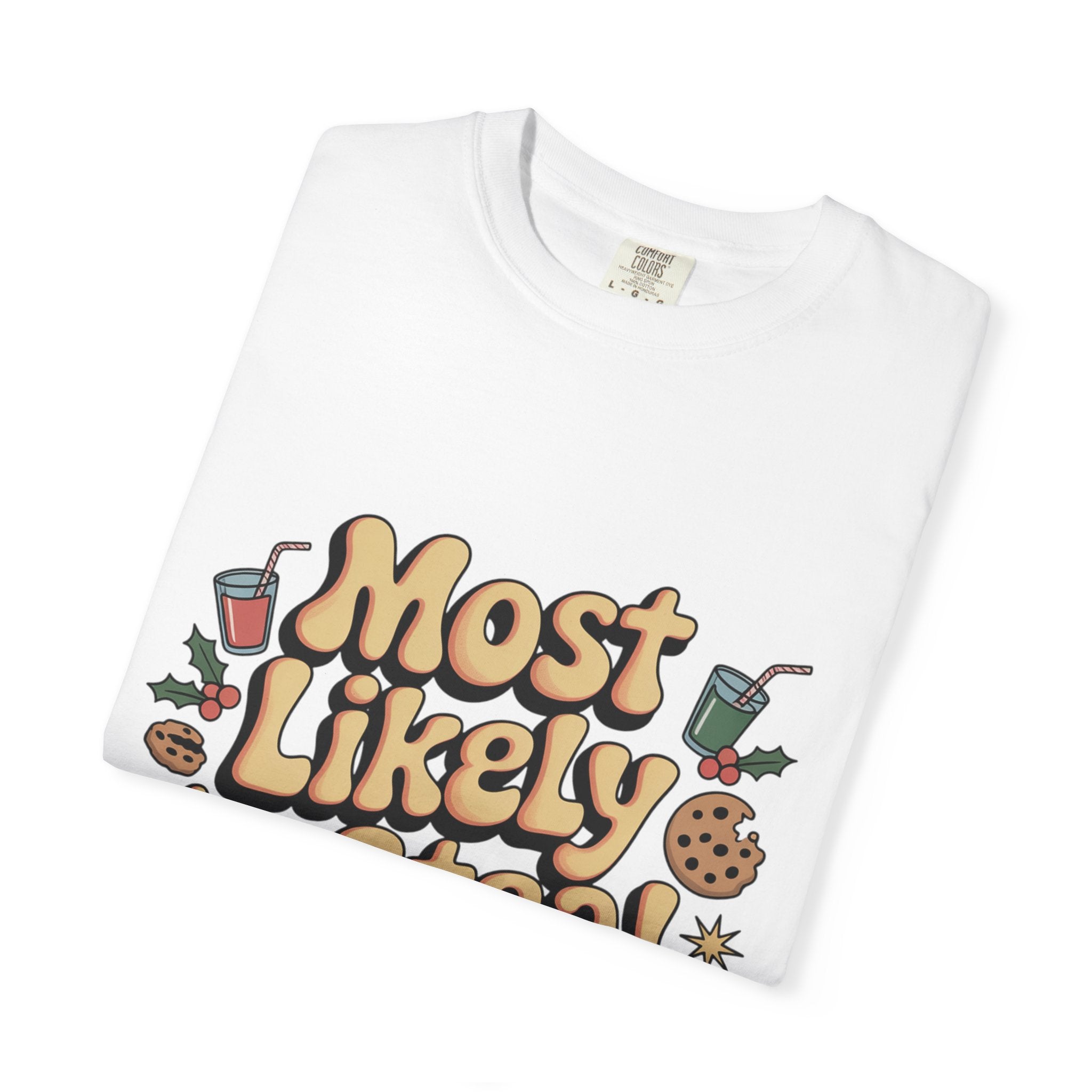 Vintage Christmas Cookie Thief T-shirt