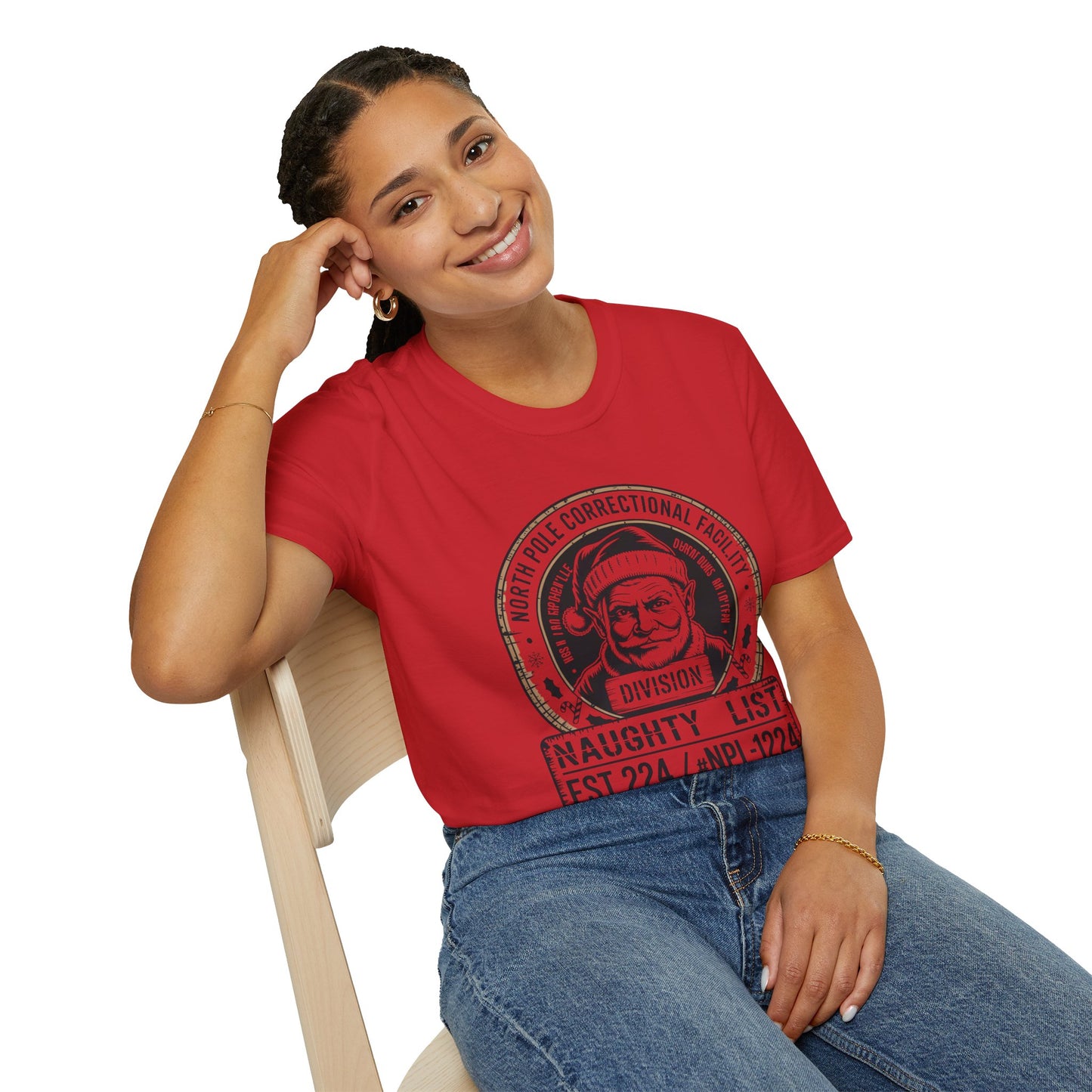 Naughty List Unisex Softstyle T-Shirt