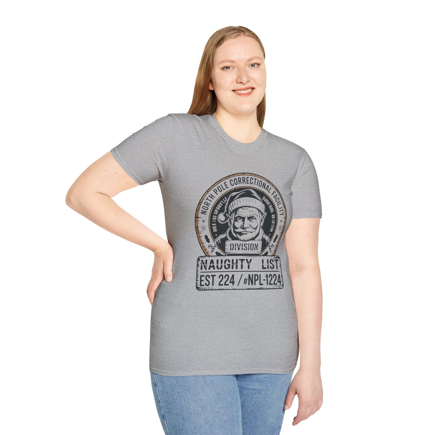 Naughty List Unisex Softstyle T-Shirt