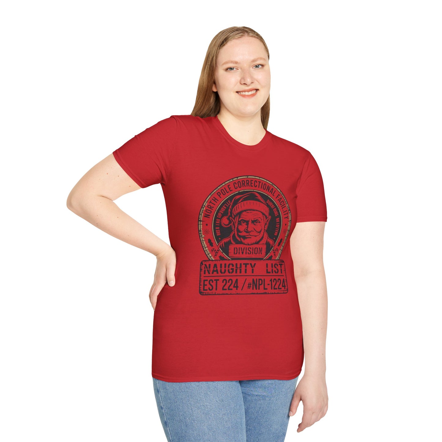 Naughty List Unisex Softstyle T-Shirt