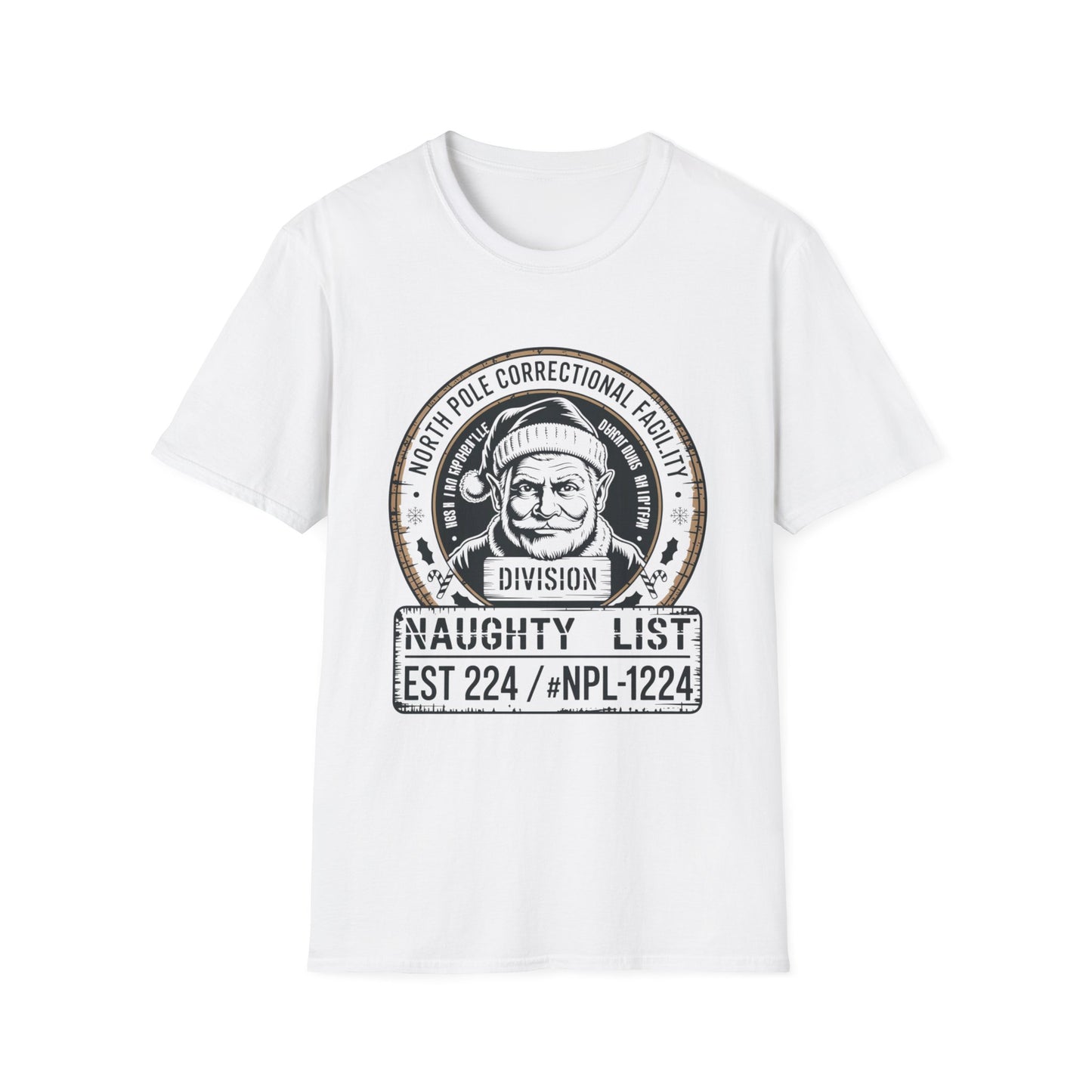 Naughty List Unisex Softstyle T-Shirt