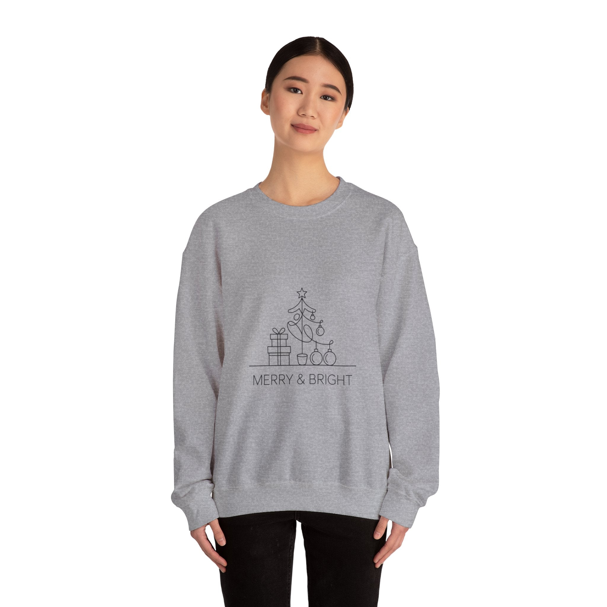 Merry & Bright Holiday Sweatshirt