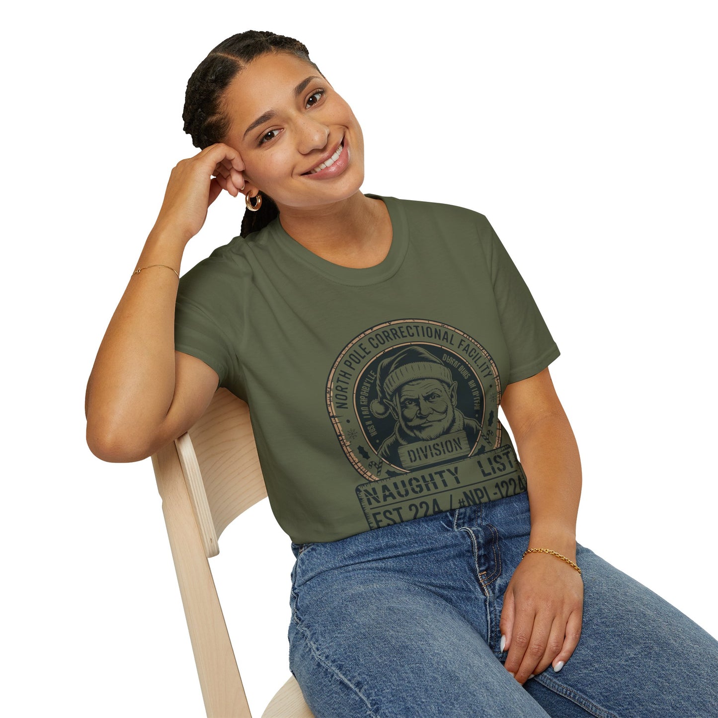 Naughty List Unisex Softstyle T-Shirt