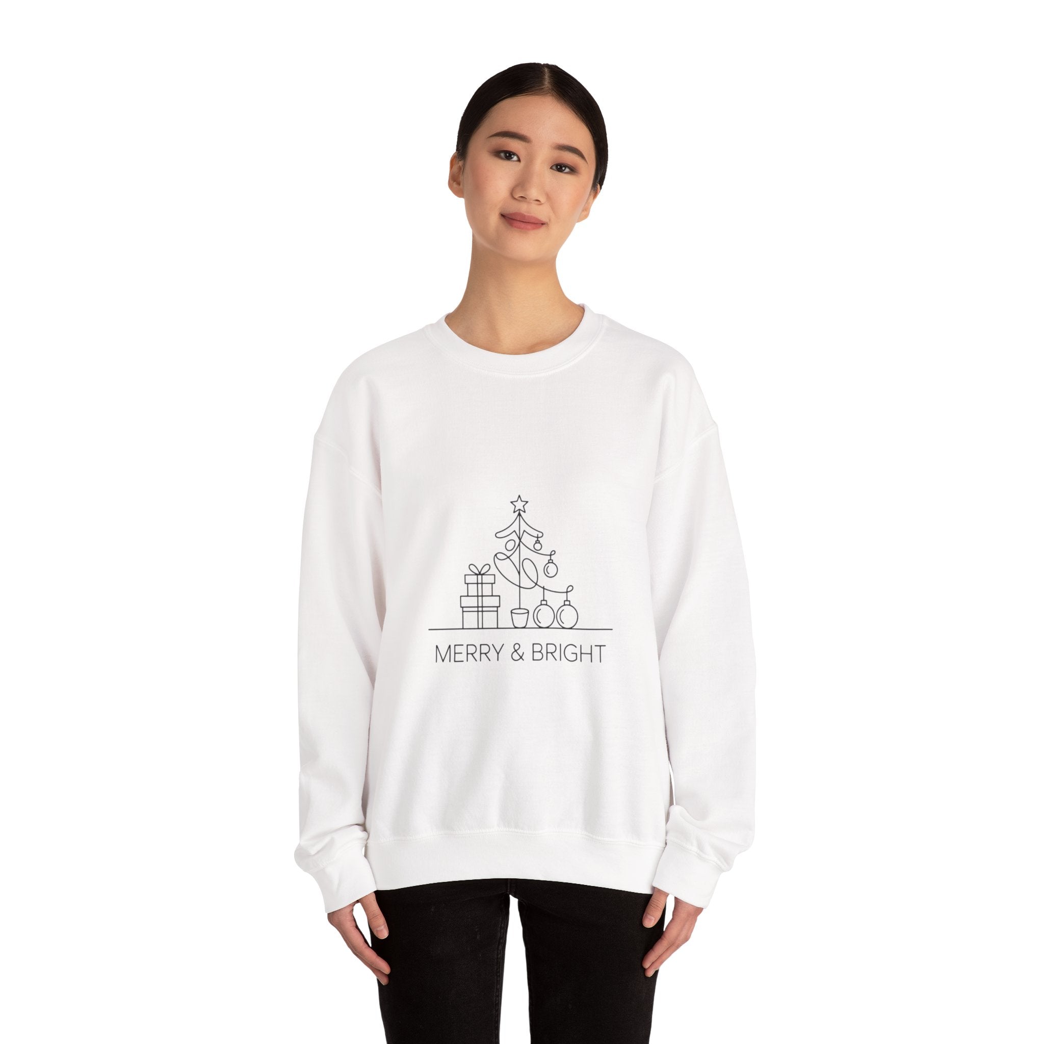 Merry & Bright Holiday Sweatshirt