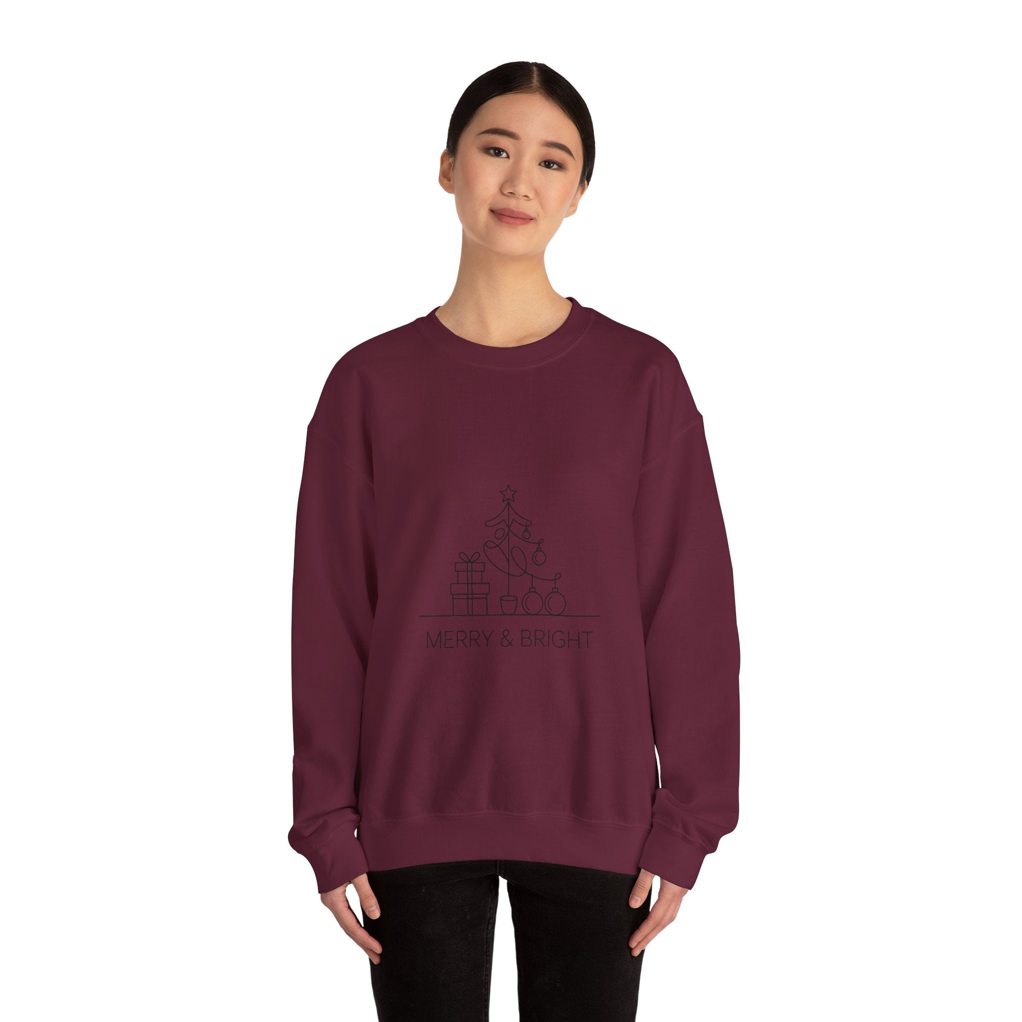 Merry & Bright Holiday Sweatshirt