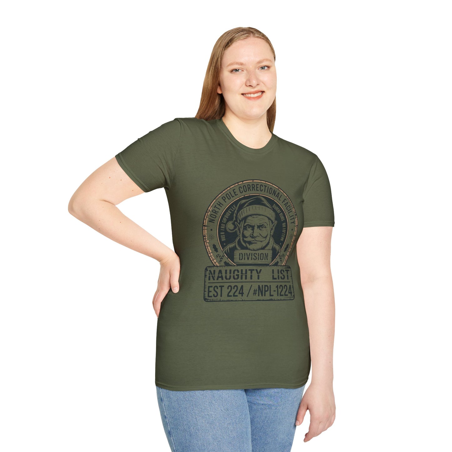 Naughty List Unisex Softstyle T-Shirt