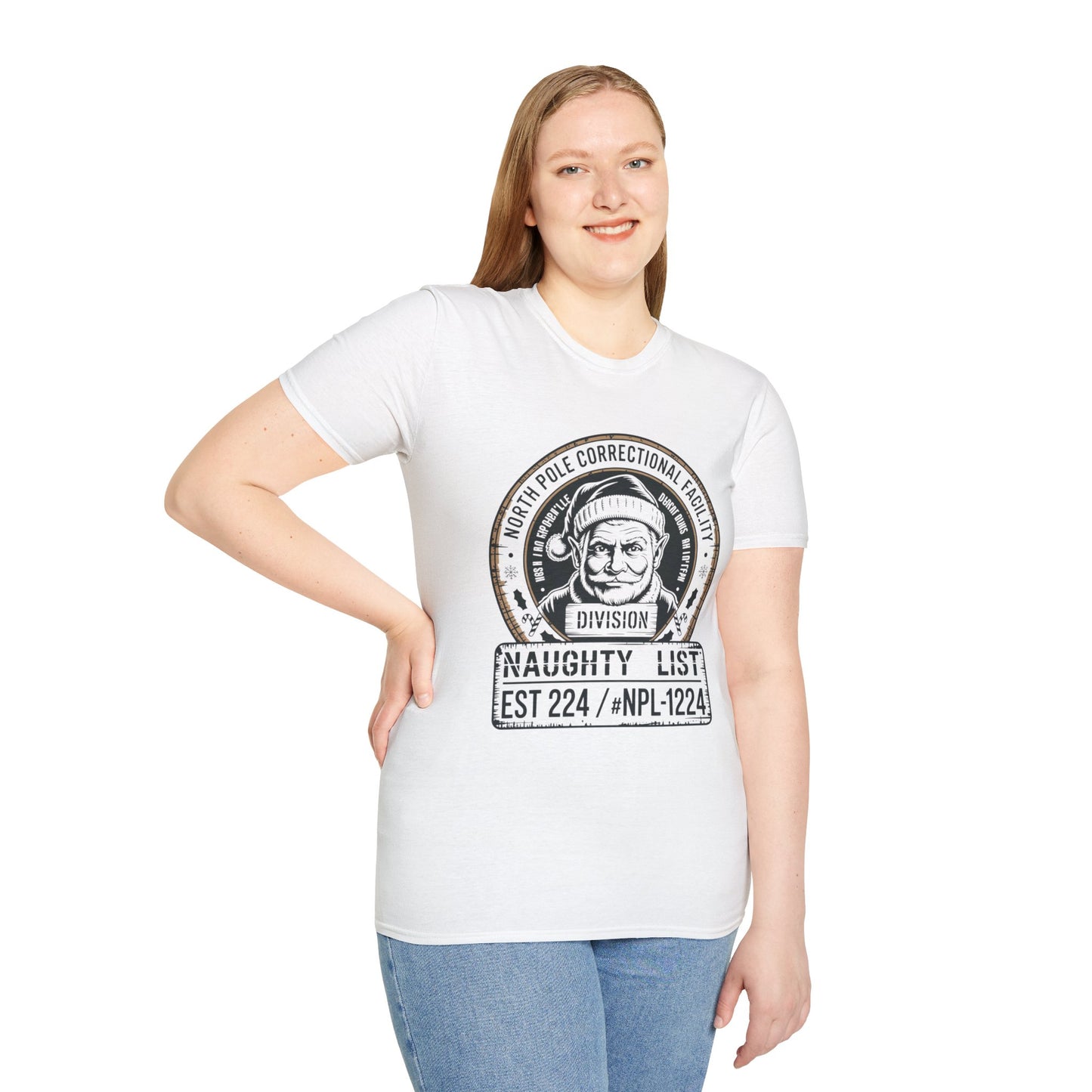 Naughty List Unisex Softstyle T-Shirt