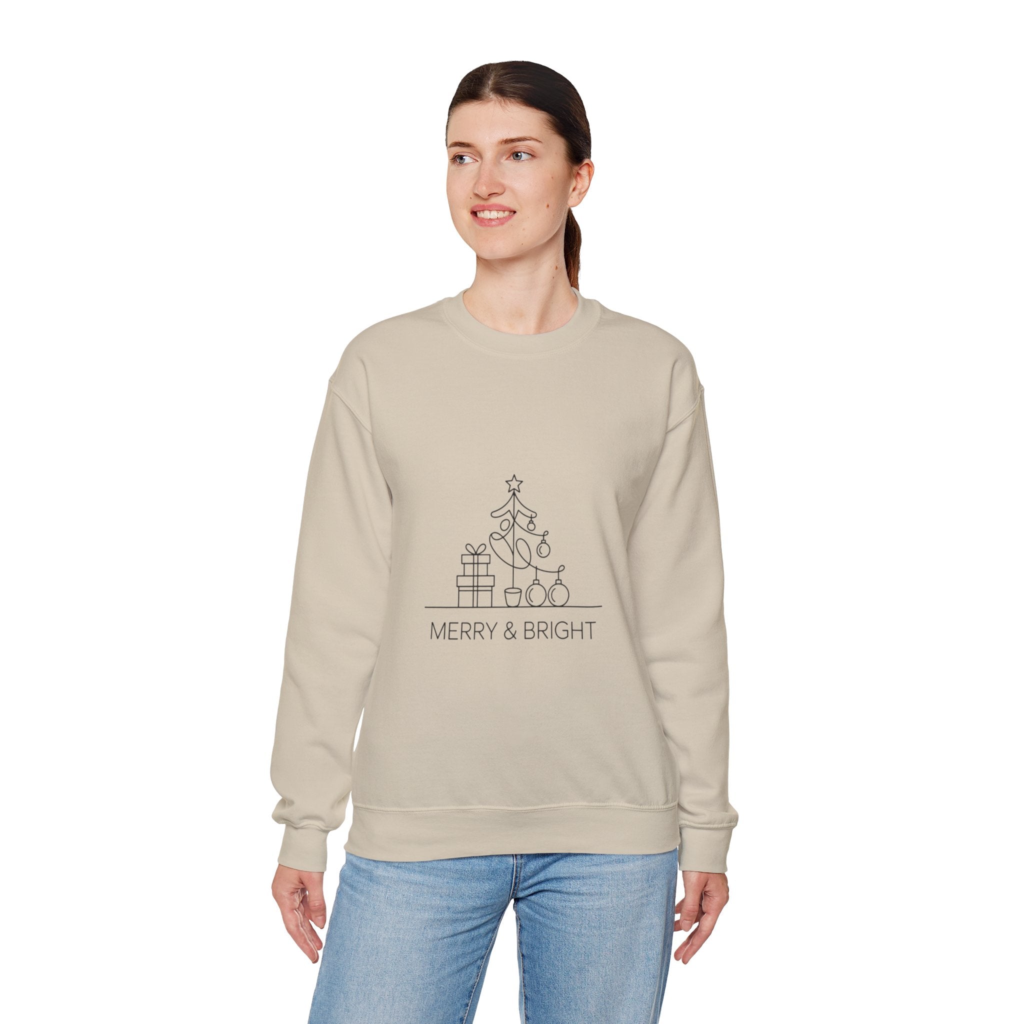Merry & Bright Holiday Sweatshirt