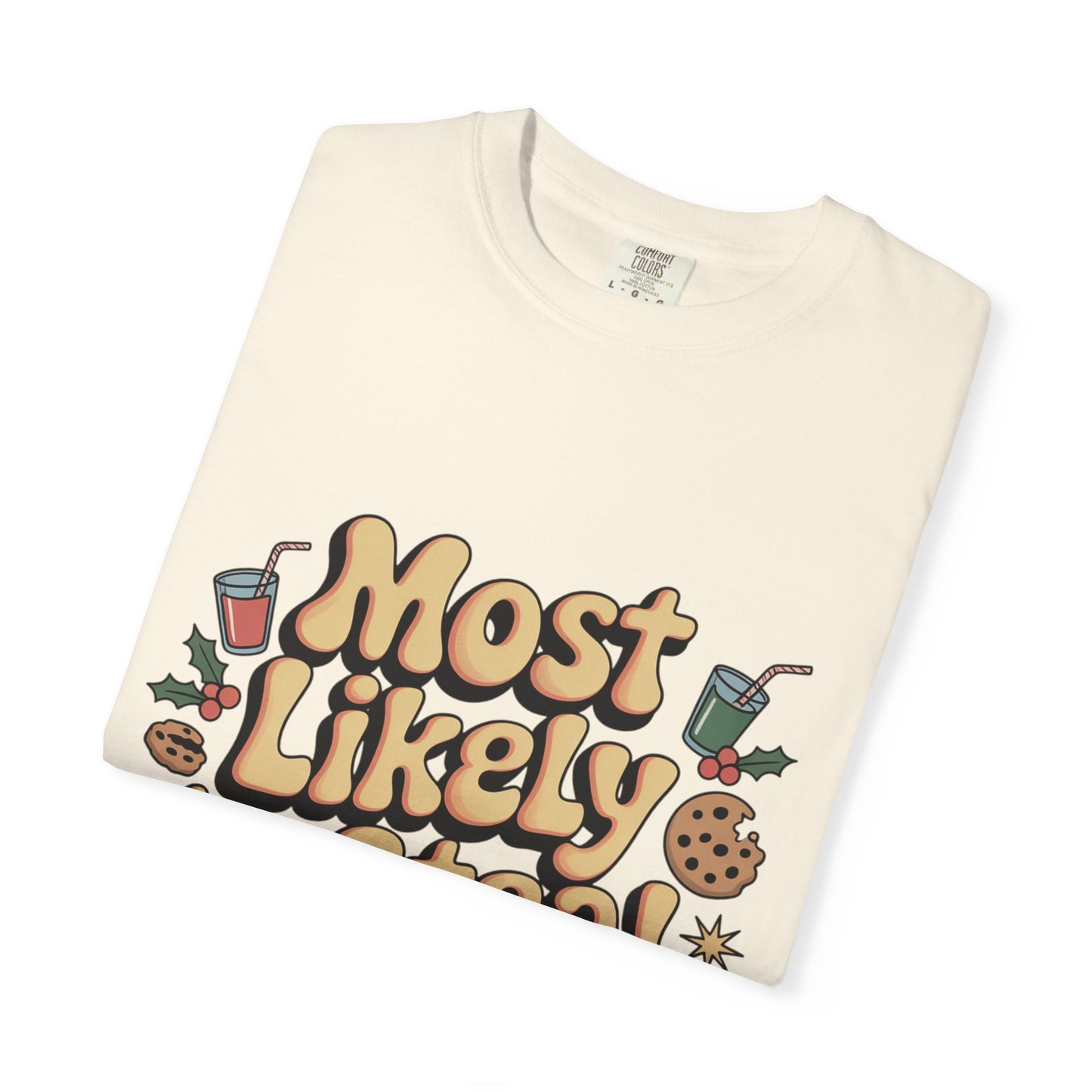 Vintage Christmas Cookie Thief T-shirt