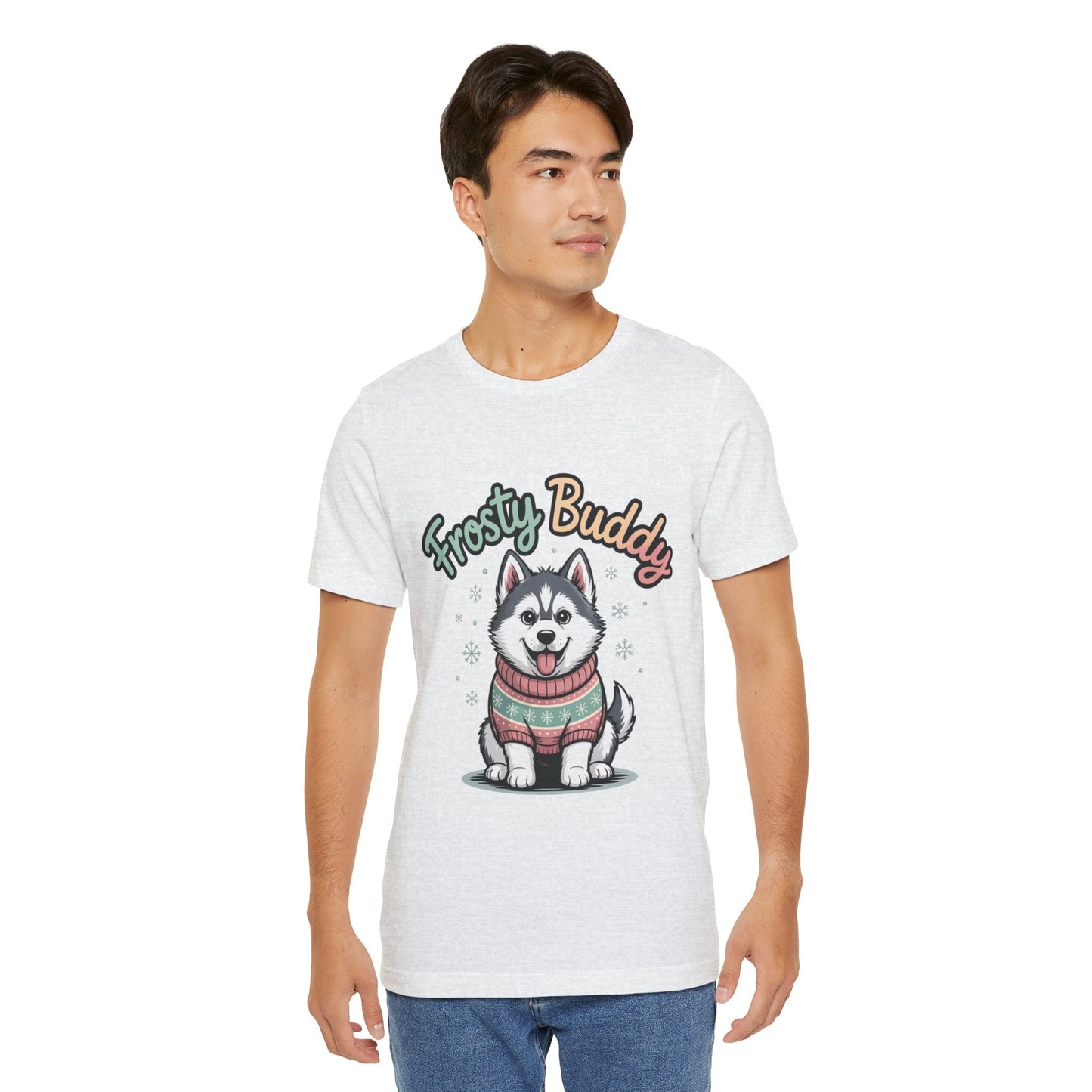 Frosty Buddy Dog T-Shirt