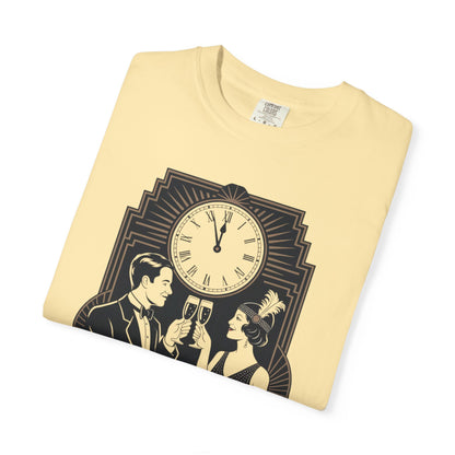 Auld Lang Syne Unisex Garment-Dyed T-shirt