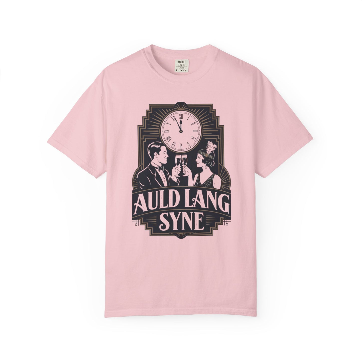 Auld Lang Syne Unisex Garment-Dyed T-shirt
