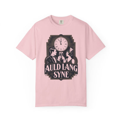 Auld Lang Syne Unisex Garment-Dyed T-shirt