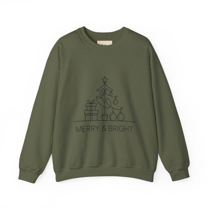 Merry & Bright Holiday Sweatshirt
