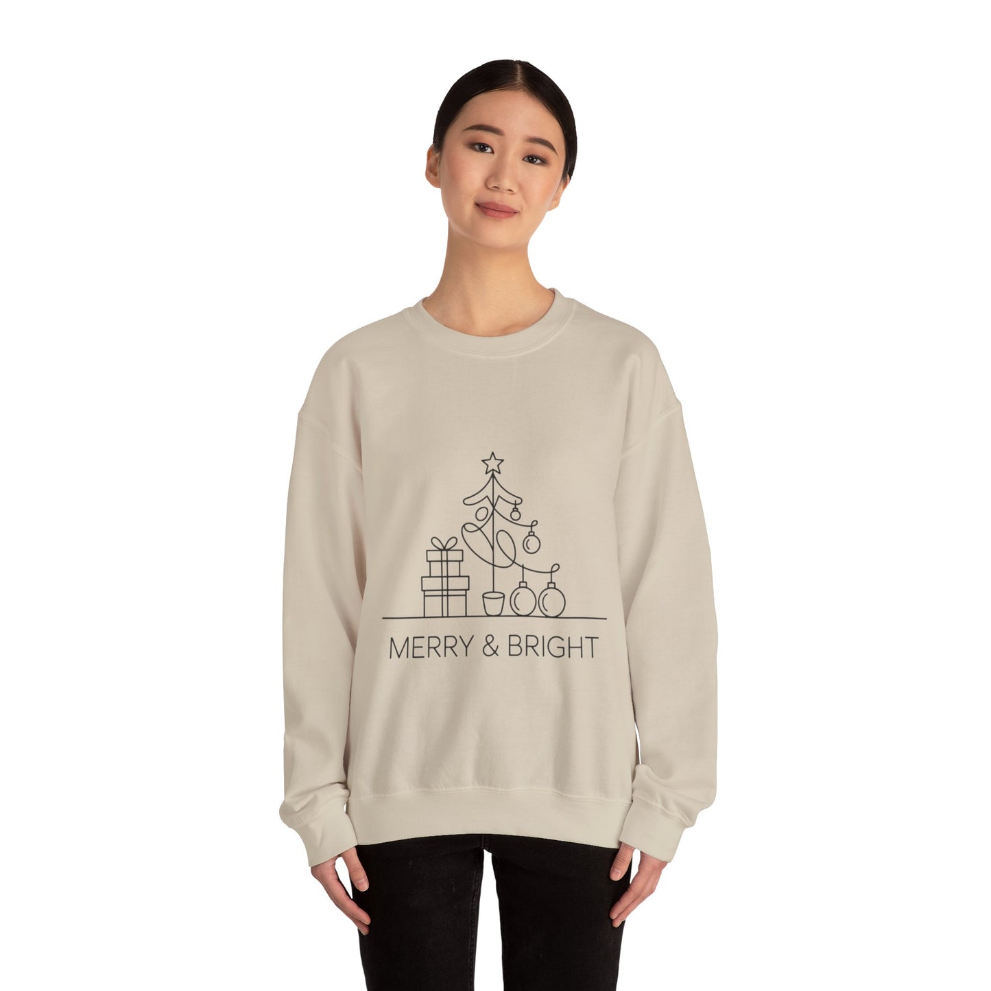 Merry & Bright Holiday Sweatshirt