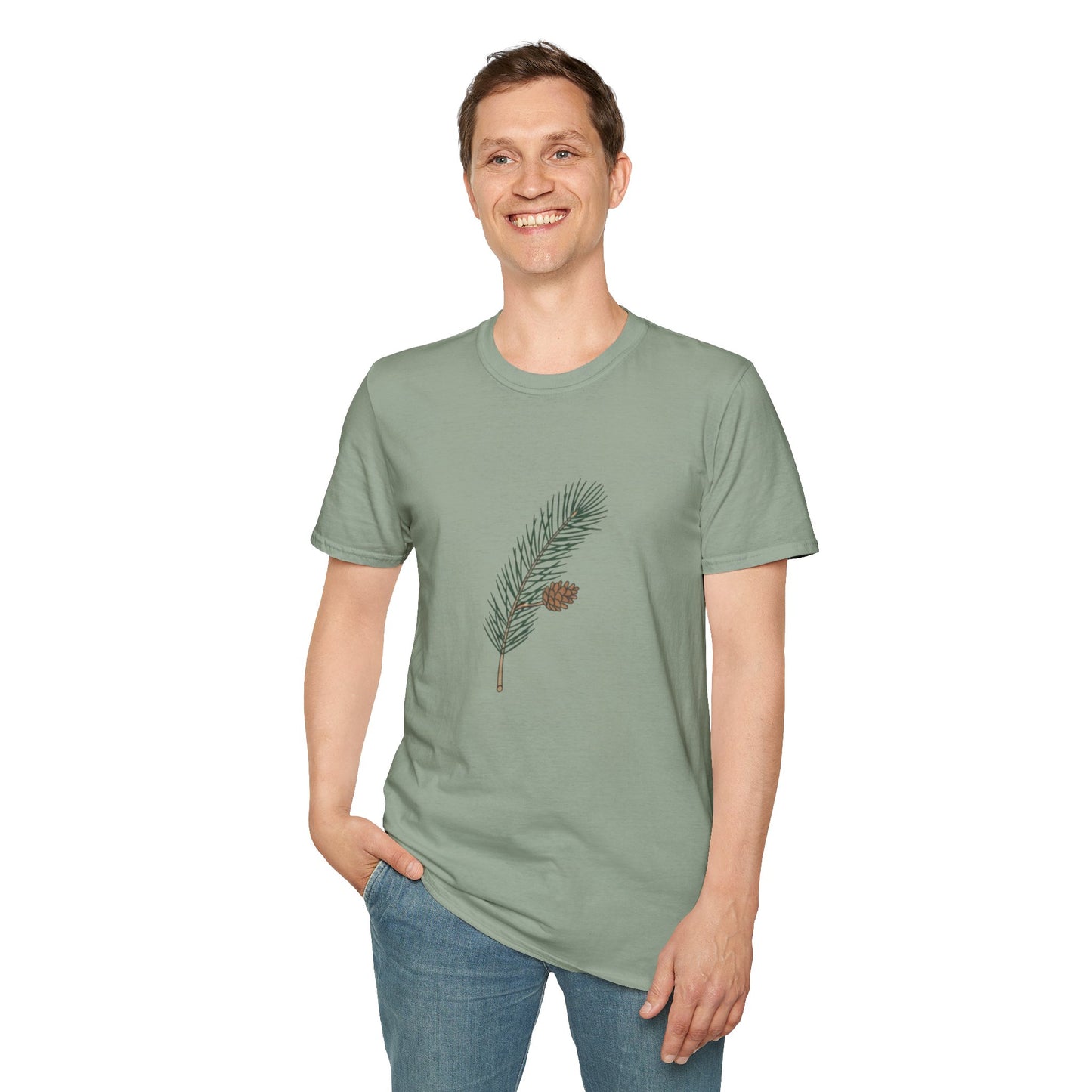 Unisex Softstyle T-Shirt Pine Cone