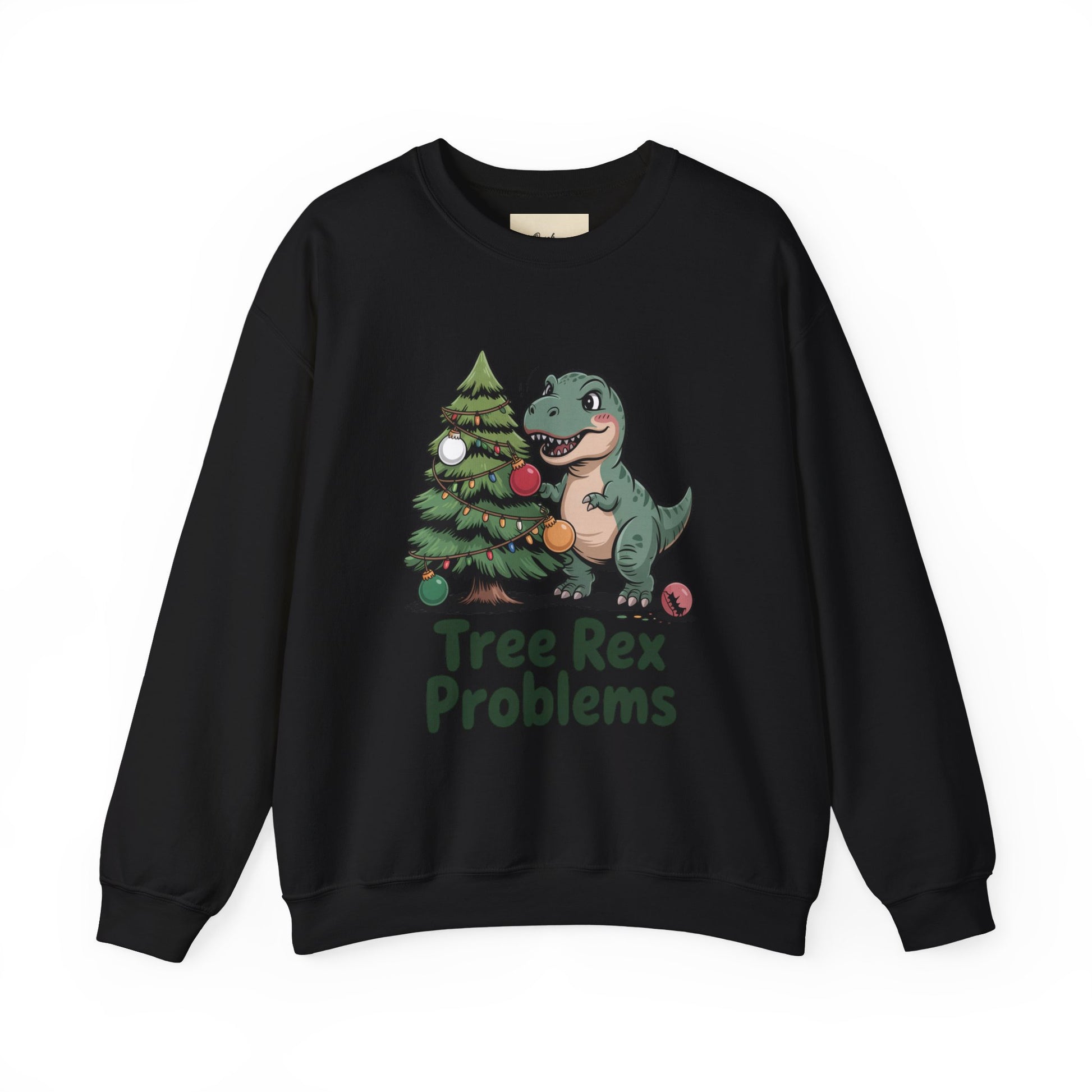 Add some fun to your holidays with the Christmas Crewneck Sweatshirt – Tree Rex Problems. Cozy, stylish, and full of festive spirit.