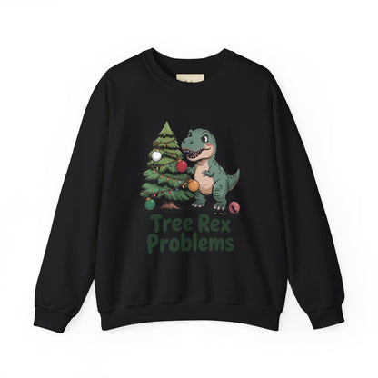 Add some fun to your holidays with the Christmas Crewneck Sweatshirt – Tree Rex Problems. Cozy, stylish, and full of festive spirit.