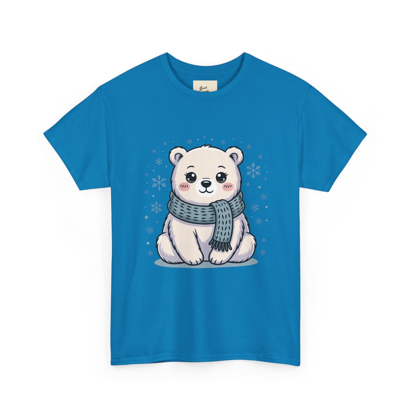 Cute Polar Bear Unisex Heavy Cotton Tee