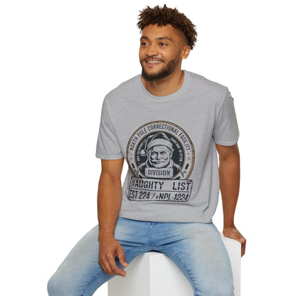 Naughty List Unisex Softstyle T-Shirt