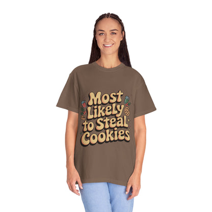 Vintage Christmas Cookie Thief T-shirt