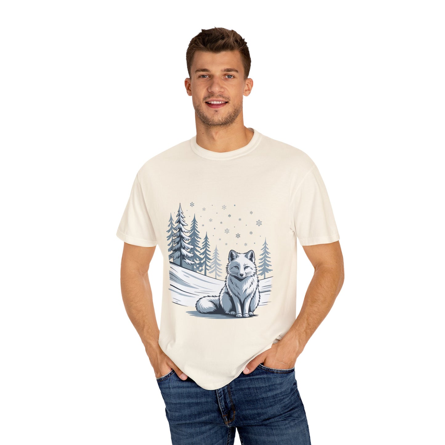 Winter Snowy Pine Trees T-Shirt