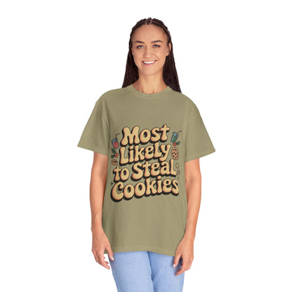 Vintage Christmas Cookie Thief T-shirt