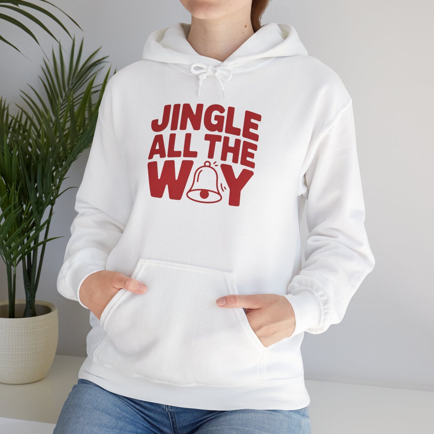 Hooded Sweatshirt Jingle All The Way