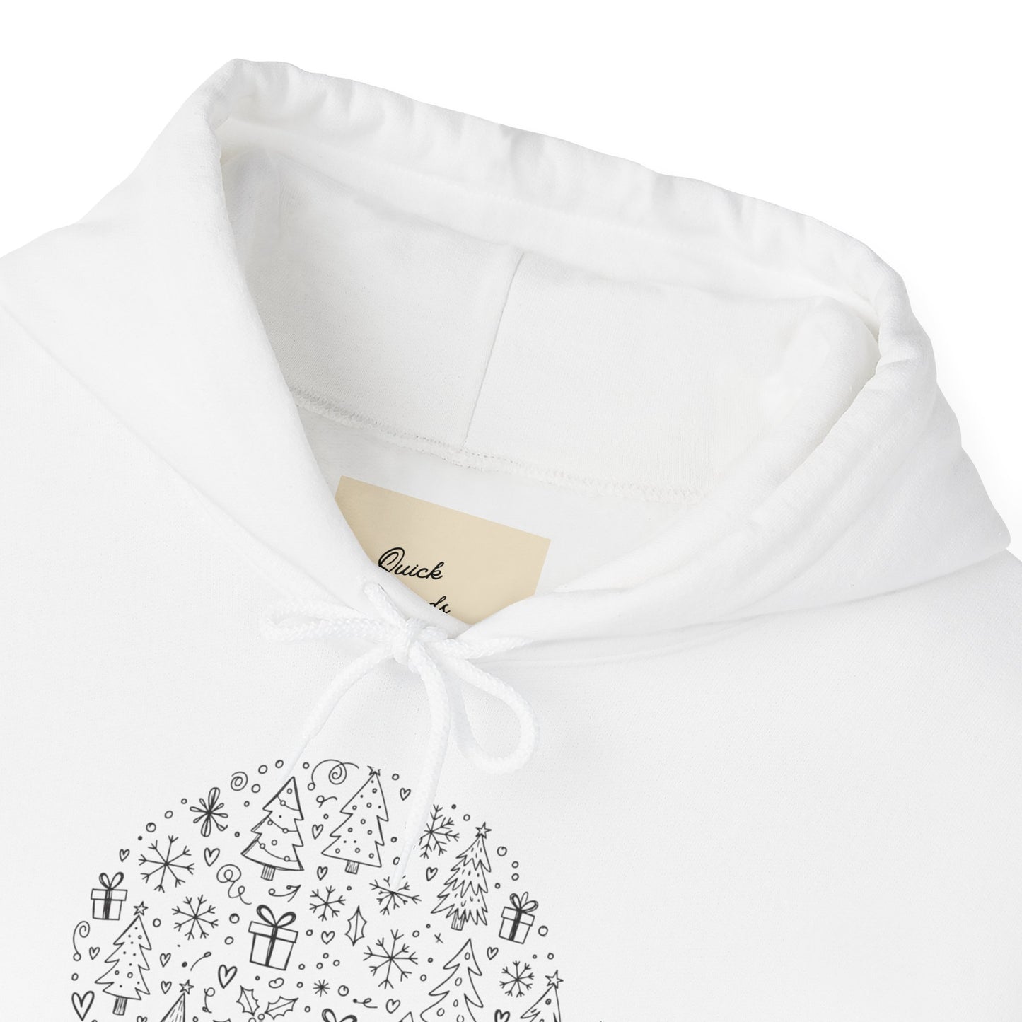 Christmas Doodle Unisex Heavy Blend Hooded Sweatshirt