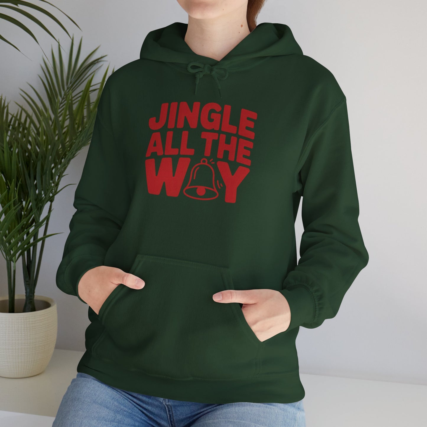 Hooded Sweatshirt Jingle All The Way