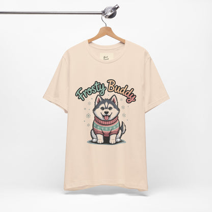 Frosty Buddy Dog T-Shirt