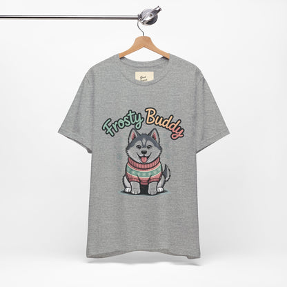 Frosty Buddy Dog T-Shirt