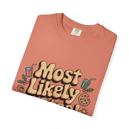 Vintage Christmas Cookie Thief T-shirt