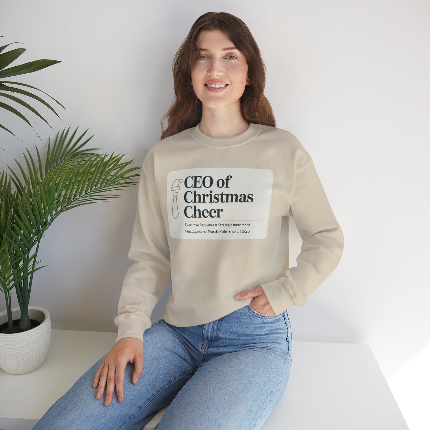CEO of Christmas Cheer Sweatshirt