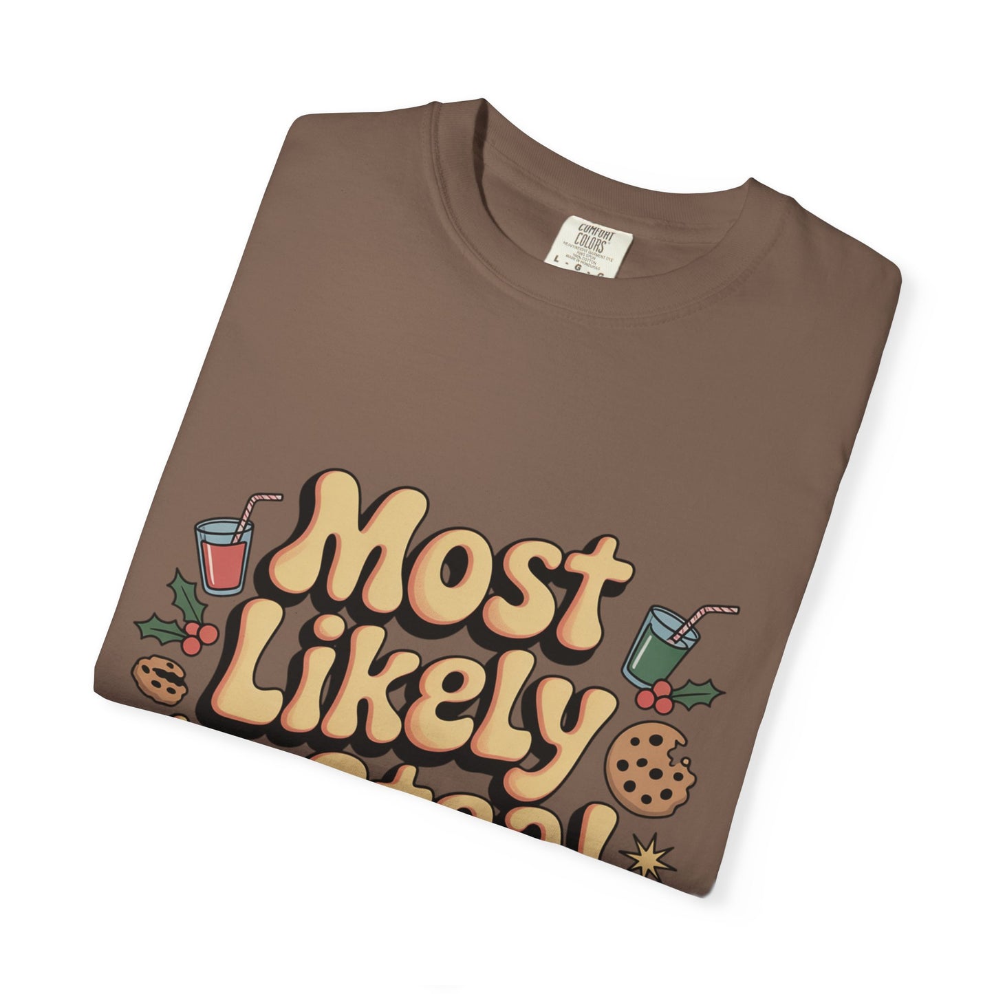 Vintage Christmas Cookie Thief T-shirt