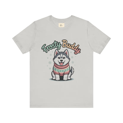 Frosty Buddy Dog T-Shirt