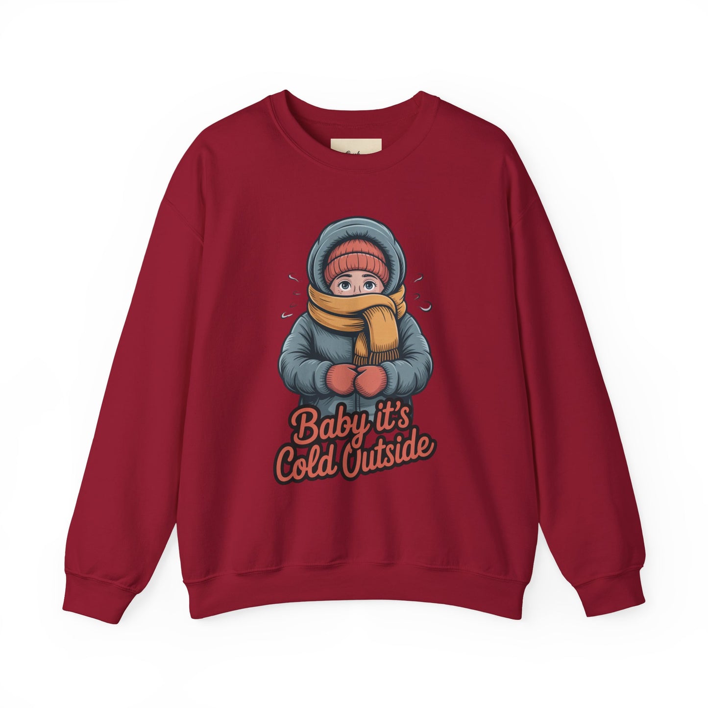 Baby It’s Cold Outside Crewneck Sweatshirt - Cozy Unisex Winter Apparel