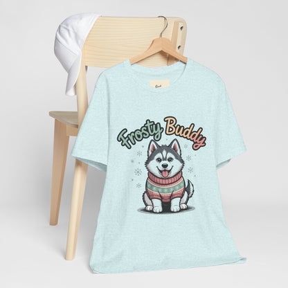 Frosty Buddy Dog T-Shirt