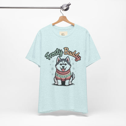 Frosty Buddy Dog T-Shirt