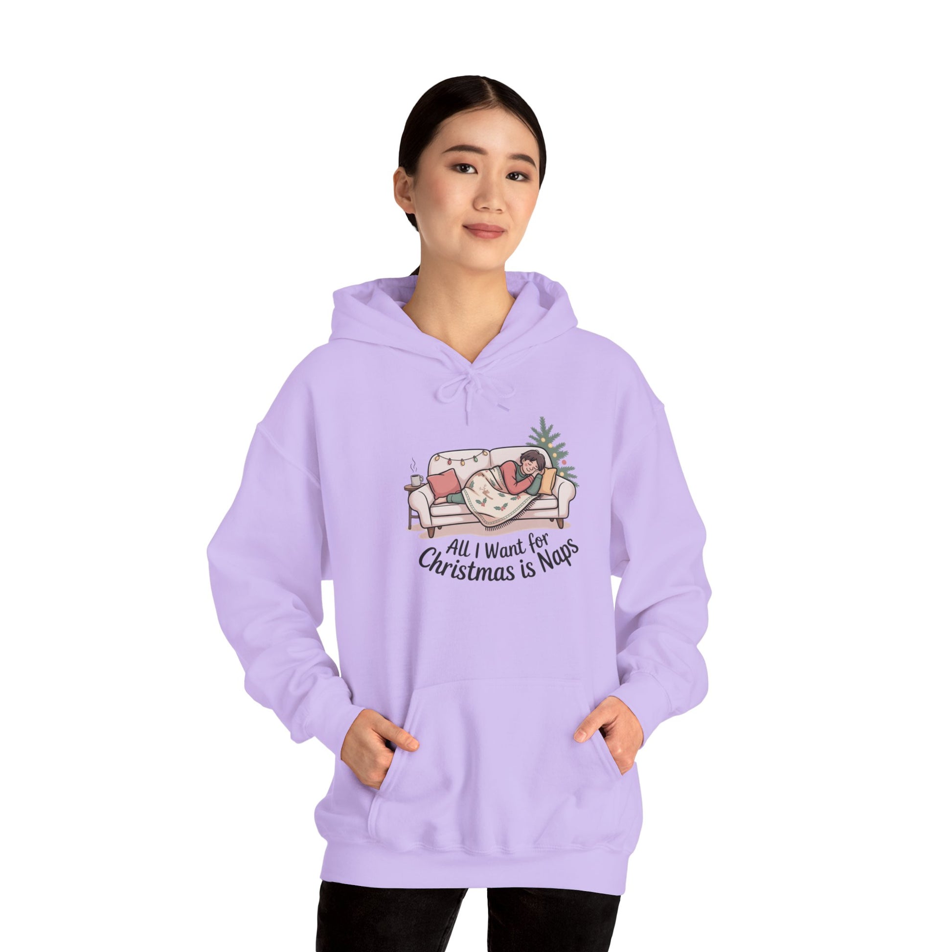 All I Want for Christmas is Naps Hoodie