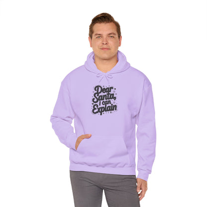 Christmas Hoodie Unisex - Dear Santa, I Can Explain