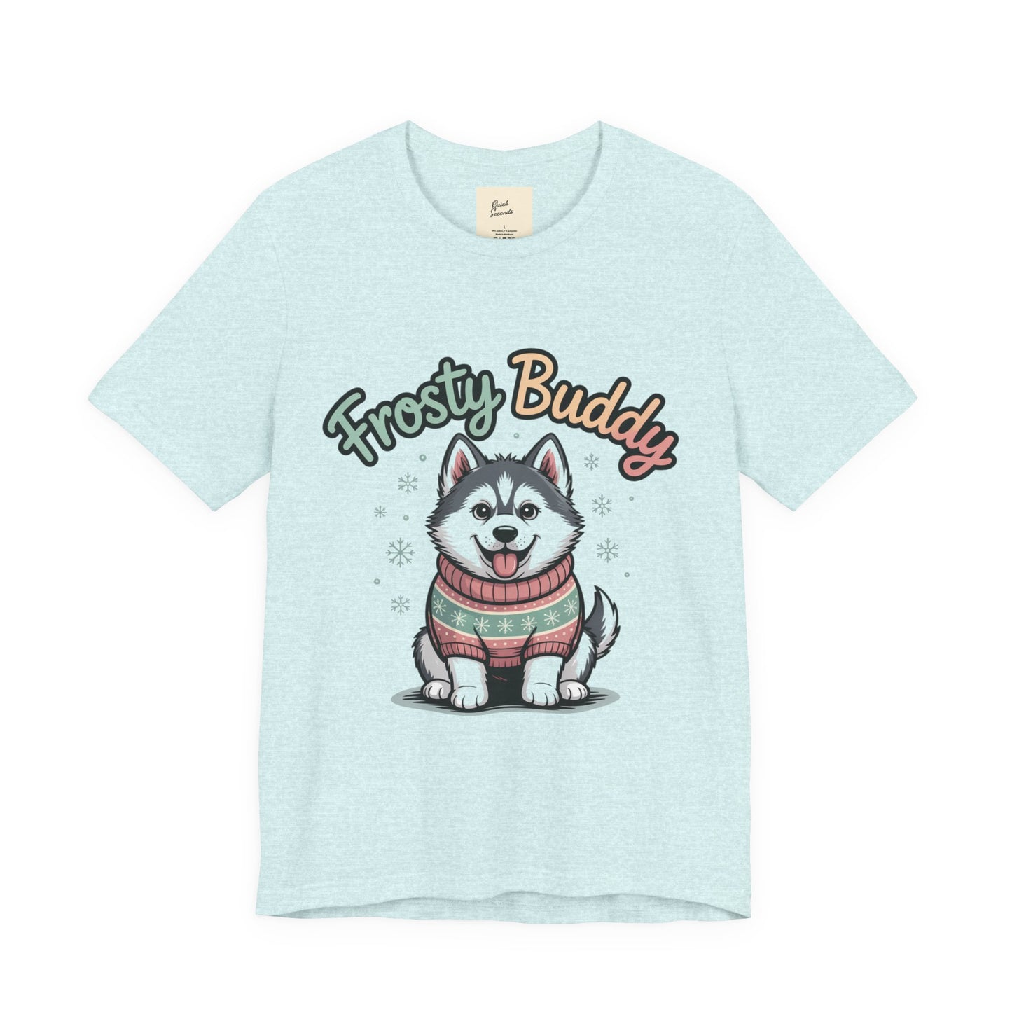 Frosty Buddy Dog T-Shirt