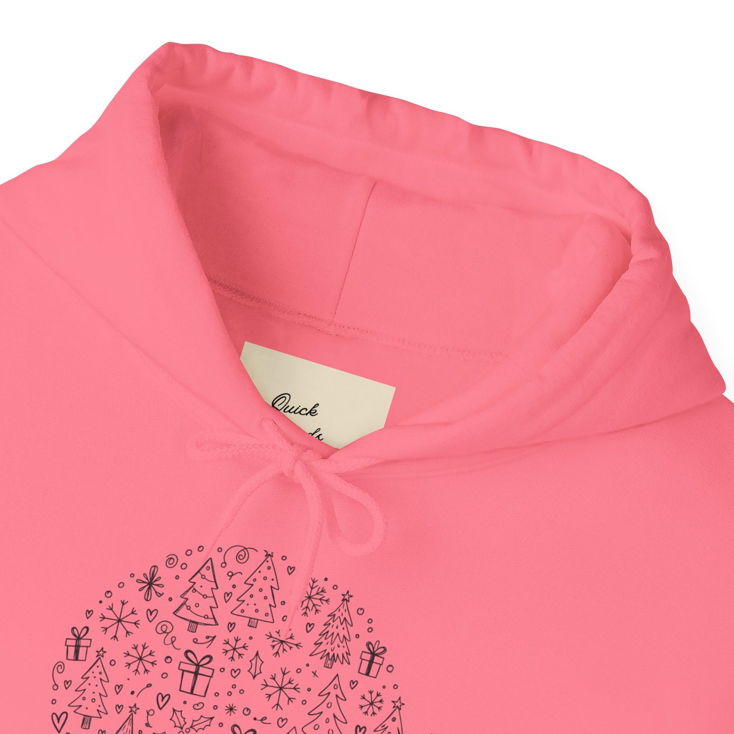 Christmas Doodle Unisex Heavy Blend Hooded Sweatshirt