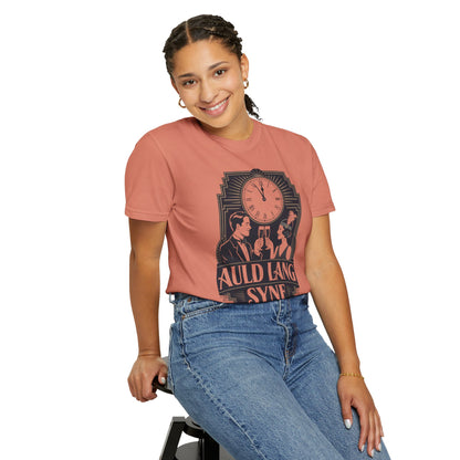 Auld Lang Syne Unisex Garment-Dyed T-shirt