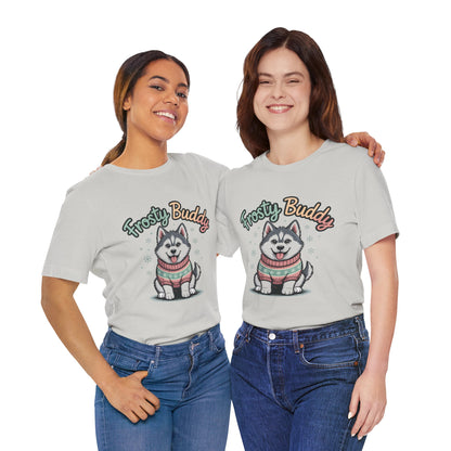 Frosty Buddy Dog T-Shirt