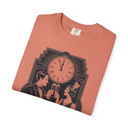 Auld Lang Syne Unisex Garment-Dyed T-shirt