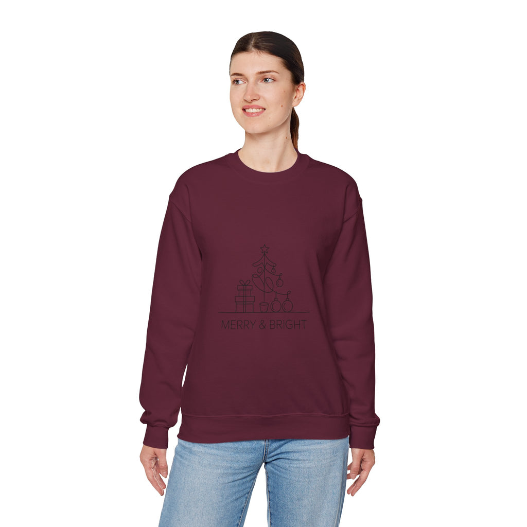 Merry & Bright Holiday Sweatshirt