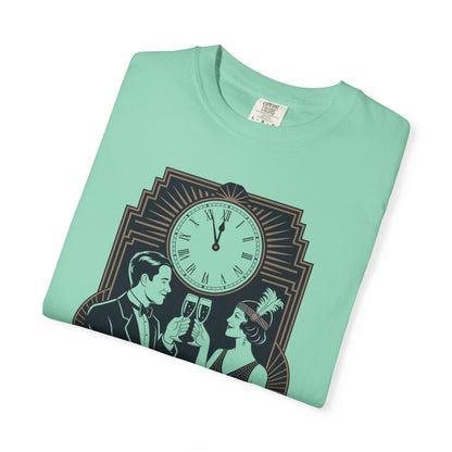 Auld Lang Syne Unisex Garment-Dyed T-shirt