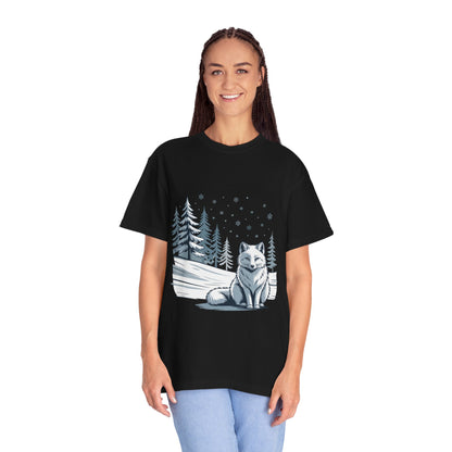 Winter Snowy Pine Trees T-Shirt